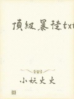 顶级暴徒txt封面