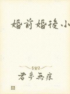 婚前婚后小说