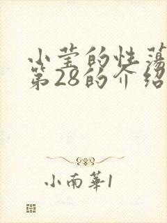 小莹的性荡生活第28的介绍