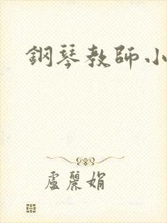 钢琴教师小说封面