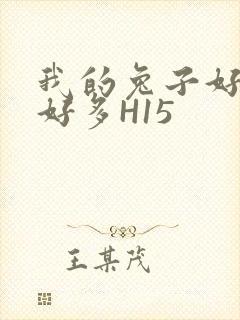 我的兔子好软水好多H15