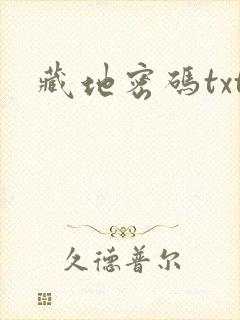 藏地密码txt