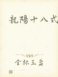 龙阳十八式封面