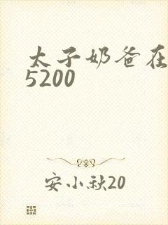 太子奶爸在花都5200