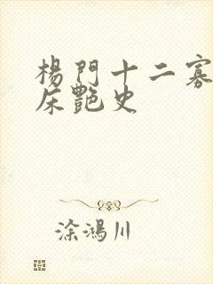 杨门十二寡妇肉床艳史封面