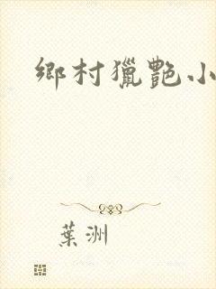 乡村猎艳小说封面