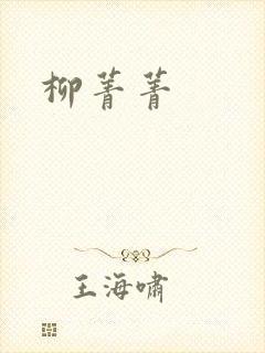 柳菁菁封面
