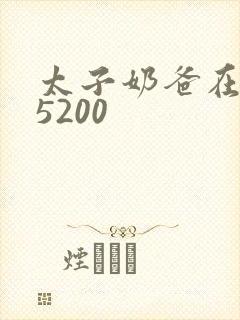 太子奶爸在花都5200