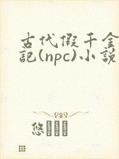 古代假千金挨日记(npc)小说封面