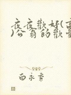 夜夜欢好(高h)公翁的欢爱封面