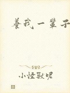 养我一辈子