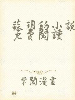 苏玥的小说全文免费阅读