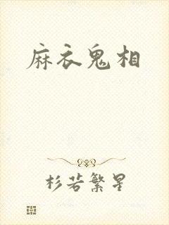 麻衣鬼相封面