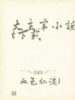 大主宰小说txt下载封面