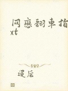 网恋翻车指南txt