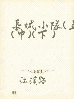长城小队(上)(中)(下 )封面