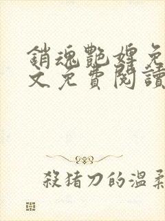 销魂艳婢免费全文免费阅读
