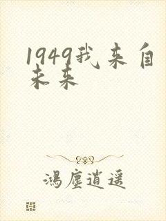 1949我来自未来封面