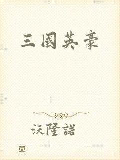 三国英豪封面
