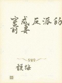 穿成反派的炮灰前妻