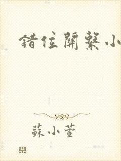 错位关系小说