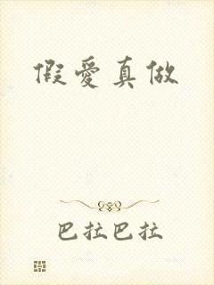 假爱真做