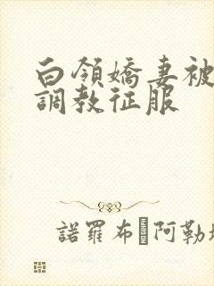 白领娇妻被老板调教征服封面