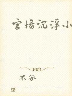 官场沉浮小说