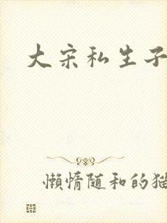 大宋私生子