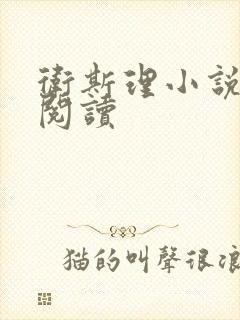 卫斯理小说在线阅读封面