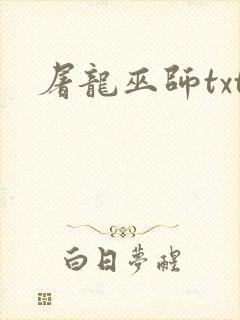 屠龙巫师txt
