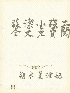 苏洁小强工地情全文免费阅读