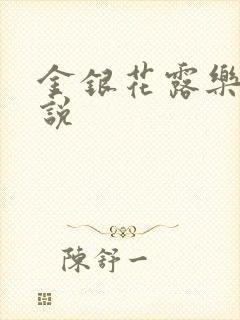金银花露乐可小说封面