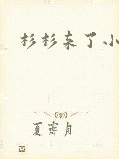 杉杉来了小说