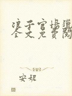 浪子官场猎艳记全文免费阅读