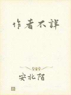 作者不详封面