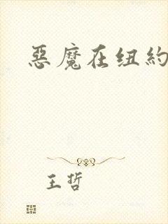 恶魔在纽约封面