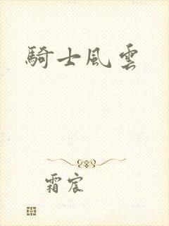 骑士风云封面