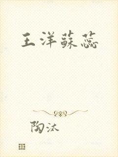 王洋苏蕊