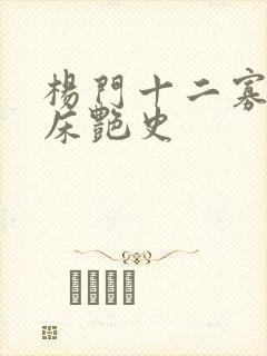 杨门十二寡妇肉床艳史封面