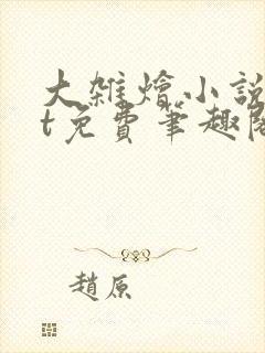 大杂烩小说txt免费笔趣阁