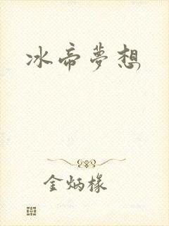 冰帝梦想封面