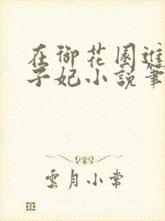 在御花园进入太子妃小说笔趣阁封面