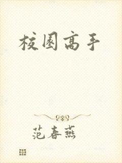 校园高手封面