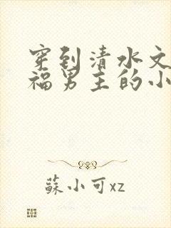 穿到清水文里造福男主的小说