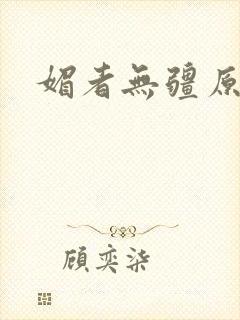媚者无疆原著