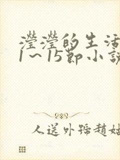 滢滢的生活日记1～15节小说封面