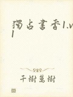 独占书香1.v1封面