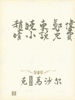 赵晓东郑伟吴雪晴小说免费阅读
