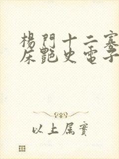 杨门十二寡妇肉床艳史电子书